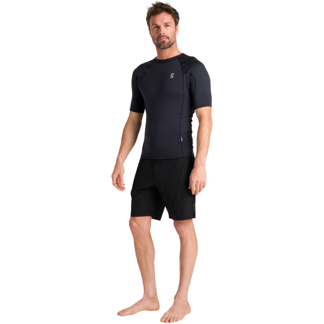 2026 C-Skins Colete Térmico Skins De Manga Curta Para Homem C-HDISSMC - Black